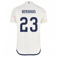 Camisa de time de futebol Ajax Steven Berghuis #23 Replicas 2º Equipamento 2023-24 Manga Curta